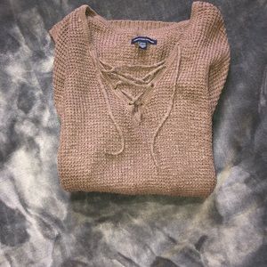 Brown AMERICAN EAGLE sweater